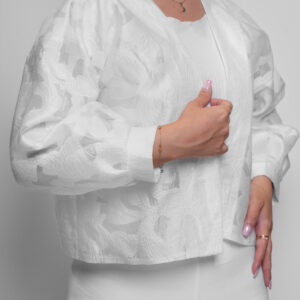 کراپ کت کسمه زنانه ناری مد مدل D2495