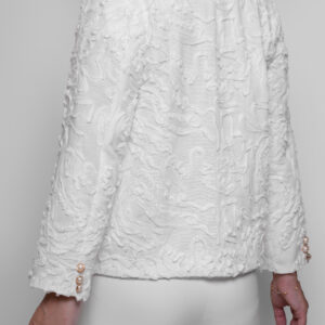 کت مغزی دار زنانه ناری مد مدل عروس D2513