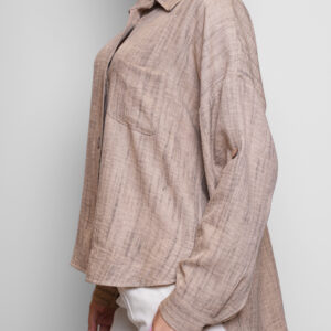 شومیز دکمه دار زنانه ناری مد مدل آوینا S2524