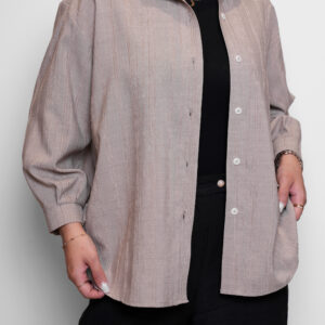 شومیز آستین بلند زنانه ناری مد مدل نارین A2519